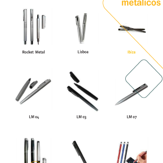 Lapiceros Metálicos